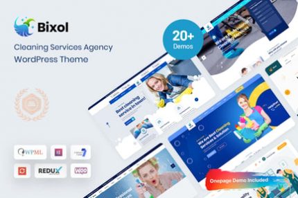 Bixol - Temizlik Hizmetleri WordPress Teması
