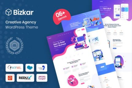 Bizkar - Yaratıcı Ajans WordPress Teması