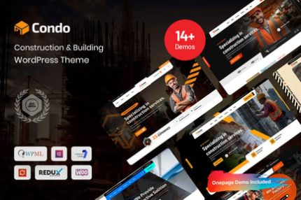 Condo - İnşaat & Bina WordPress Teması