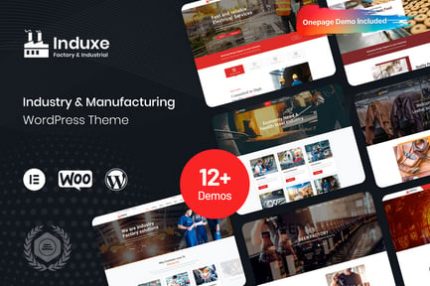 Induxe - Sanayi ve Üretim WordPress Teması