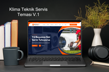 Klima Teknik Servis HTML Şablonu V.1