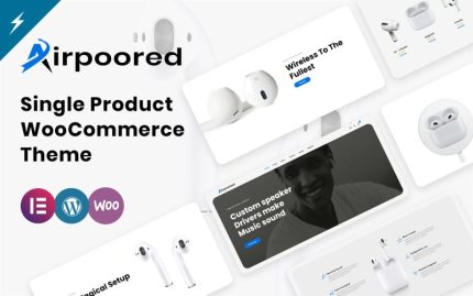 Airpoored Tek Ürün - WooCommerce Teması