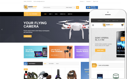 Alice Mart - Çok Amaçlı WooCommerce Teması