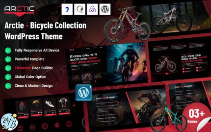 Arctie - Bisiklet Koleksiyonu WordPress Teması