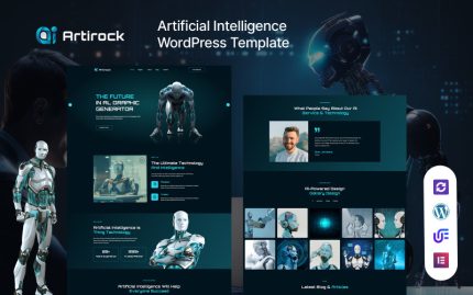 Artirock - Yapay Zeka ve Teknoloji WordPress Teması