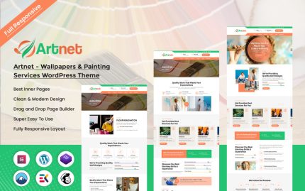 Artnet - Duvar Kağıtları ve Boyama Hizmetleri WordPress Teması