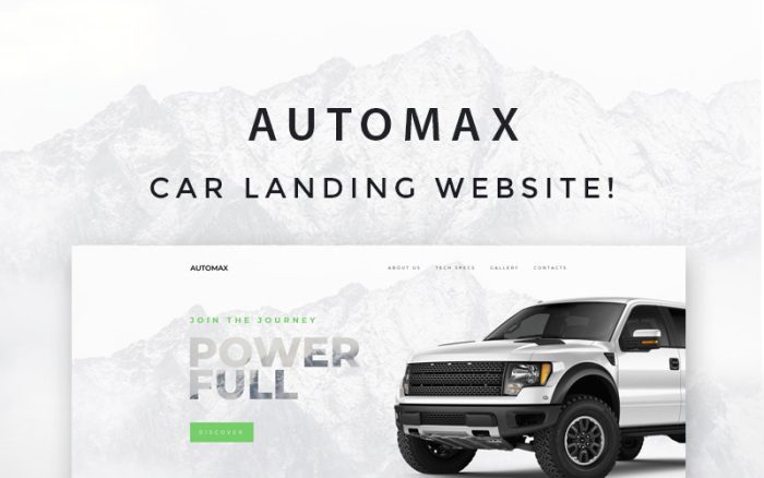Automax - Mobil Uyumlu Araba İnişi WordPress Elementor Teması