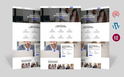 bAgency - Yaratıcı Ajans Elementor WordPress Teması