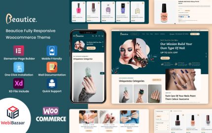 Beautice - Modern Güzellik ve Kozmetik WooCommerce Teması