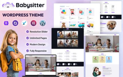 Bebek Bakıcısı Rehberi Elementor WordPress Teması