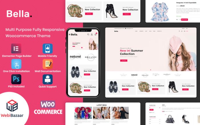 Bella - Moda E-Ticaret Teması