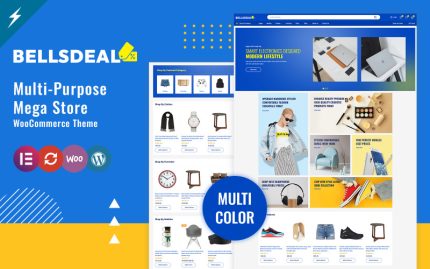 Bellsdeal - Modern Çok Amaçlı Mega Mağaza WooCommerce Teması