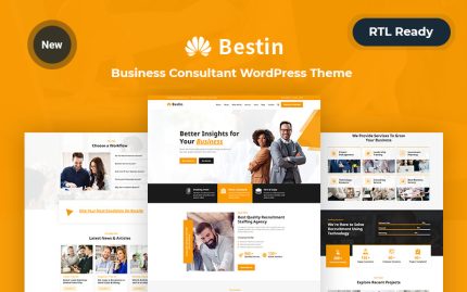 Bestin - Mobil Uyumlu İş WordPress Teması