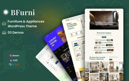 BFurni - İç Mekan ve Dekor Woocommerce WordPress Teması