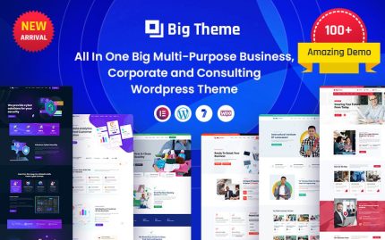 BigTheme - İş Çok Amaçlı Elementor WordPress Teması