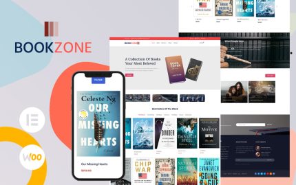 Bookzone - Modern Kitapçı WooCommerce Teması