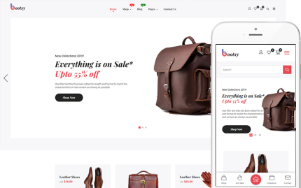 Bootsy - Deri Ürünleri Mağazası WooCommerce Teması