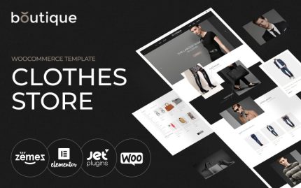 Butik - Giyim Mağazası WooCommerce Teması - Butik - Modern Giyim Mağazası WooCommerce Teması