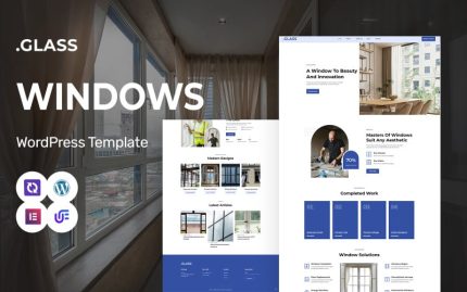 Cam - Cam, Pencere Üretimi ve Onarımı WordPress Elementor Teması