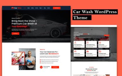 Carbliss - Araba Yıkama ve Temizlik Hizmeti WordPress Teması