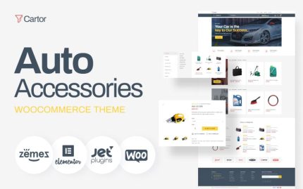 Cartor - Klasik Otomotiv Aksesuarları WooCommerce E-Ticaret Teması
