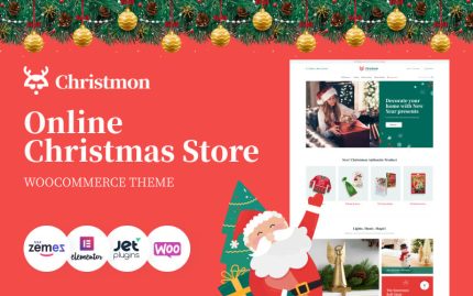 Christmon - Yılbaşı El Sanatları Woocommerce E-Ticaret Teması