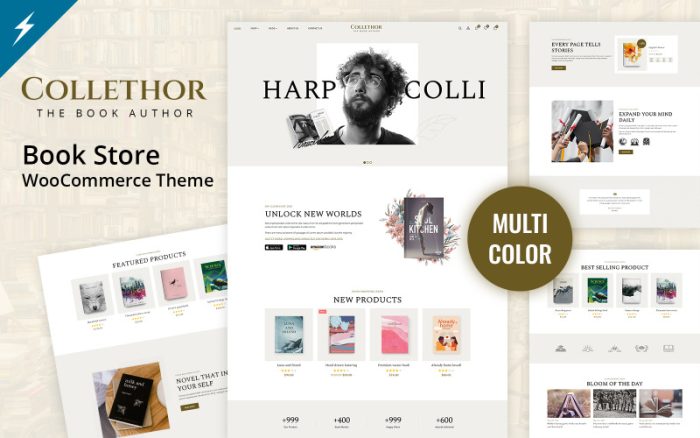 Collethor - Kitap Mağazası WooCommerce WordPress Teması --> Collethor - Modern Kitapçı WooCommerce WordPress Teması