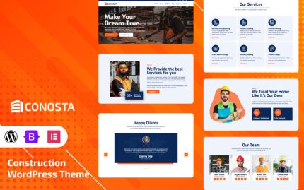 Conosta - İnşaat WordPress Teması