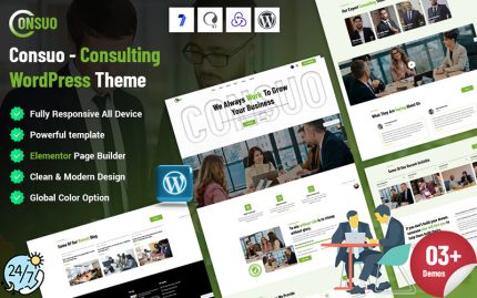 Consuo - Danışmanlık WordPress Teması