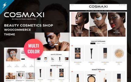 Cosmaxi - Güzellik ve Kozmetik E-Ticaret WooCommerce Teması
