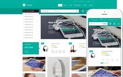 Daha Hızlı - Çok Amaçlı Woocommerce Teması