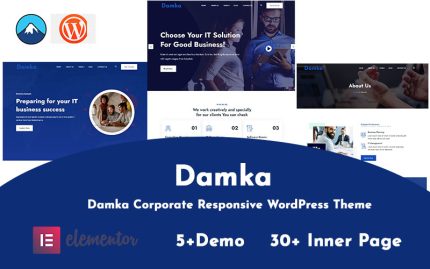 Damka Kurumsal Mobil Uyumlu WordPress Teması