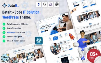 Datait - Kod BT Çözümü WordPress Teması