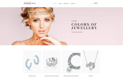 DazzleDay - Aksesuar Mağazası Modern WooCommerce Teması
