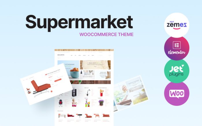 Decorys - Işık Evin Pazar Yeri WooCommerce Teması