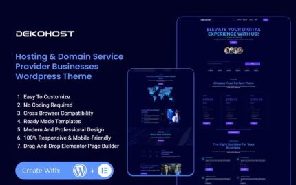 Dekohost – Web Barındırma ve Alan Adı Hizmetleri WordPress Teması