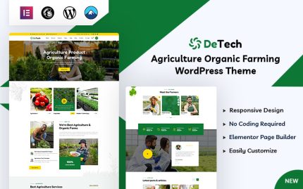 Detech - Bahçe WordPress Teması