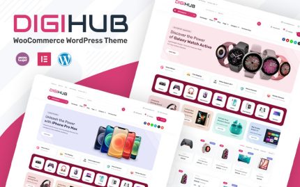 Digihub - Elektronik WooCommerce E-Ticaret Teması