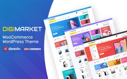 DigiMarket - Modern E-Ticaret WooCommerce WordPress Teması