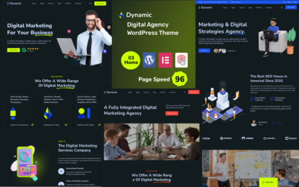 Dinamik - Dijital Ajans WordPress Teması