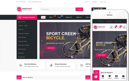 EasyMart - Çok Amaçlı Woocommerce E-Ticaret Teması
