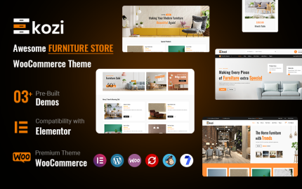 Ekozi - Modern Mobilya WooCommerce Teması