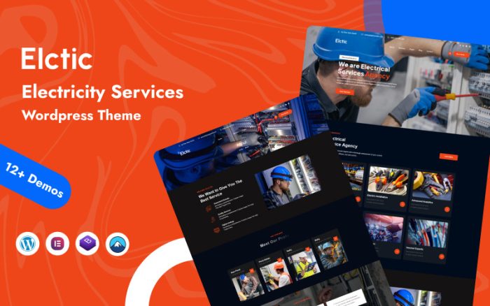 Elctic - Elektrik Hizmetleri WordPress Teması