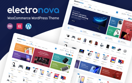 ElectroNova - Modern Elektro Ürünler WooCommerce Teması