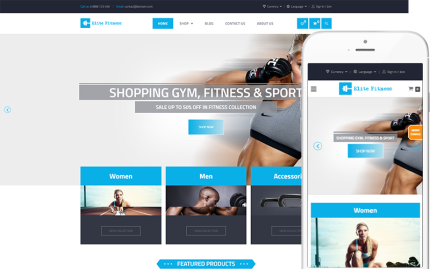 Elite Fitness - Fitness Ekipmanları Modern WooCommerce Teması