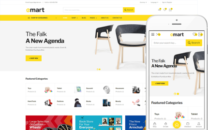 Emart - Elektronik Mağazalar WooCommerce Teması