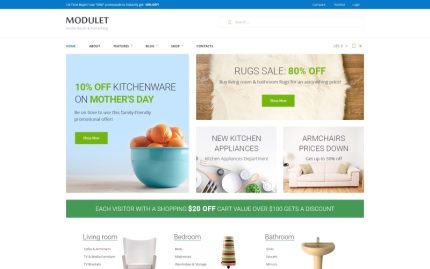 EvDekor - Modern Ev Dekorasyonu ve Döşeme WooCommerce Teması