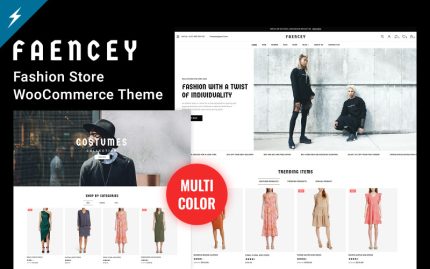 Faencey - Moda ve Giyim Mağazası WooCommerce Teması