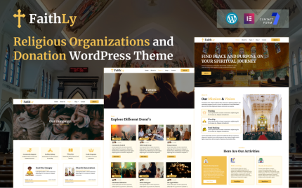 Faithly - Din Ve Kilise WordPress Elementor Teması