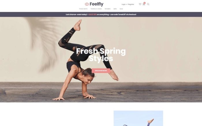 Feelfly - Modern Moda Mağazası WooCommerce E-Ticaret Teması